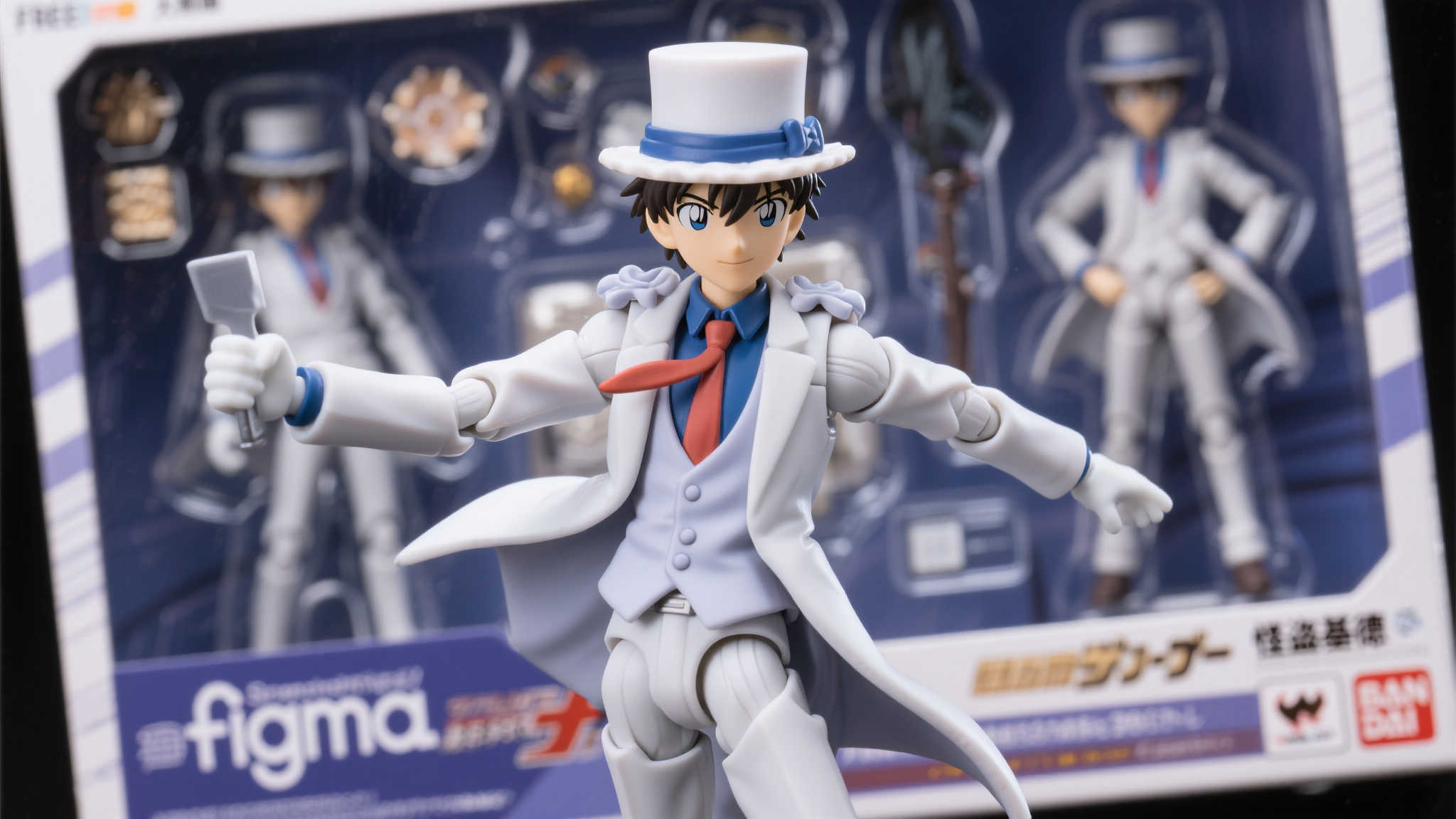 FREEing再推《名侦探柯南》figma怪盗基德手办重制版 FREEing再推《名侦探柯南》figma怪盗基德手办重制版