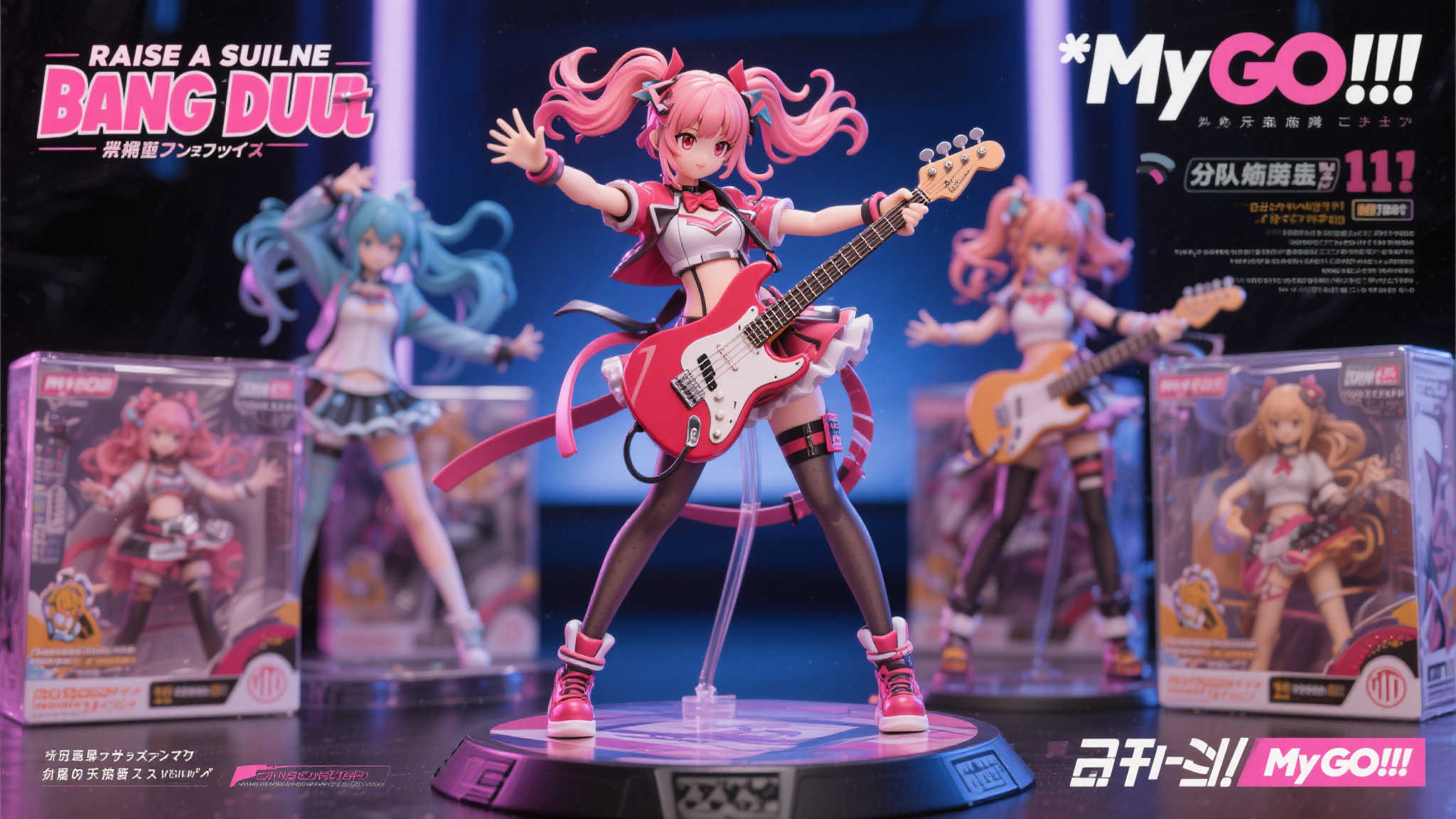 长崎爽世模型亮相！〈BanG Dream! MyGO!!!!!〉11月震撼登场